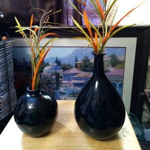 🎋2 ROYAL GLASS VASES FROM SPAIN🎍
